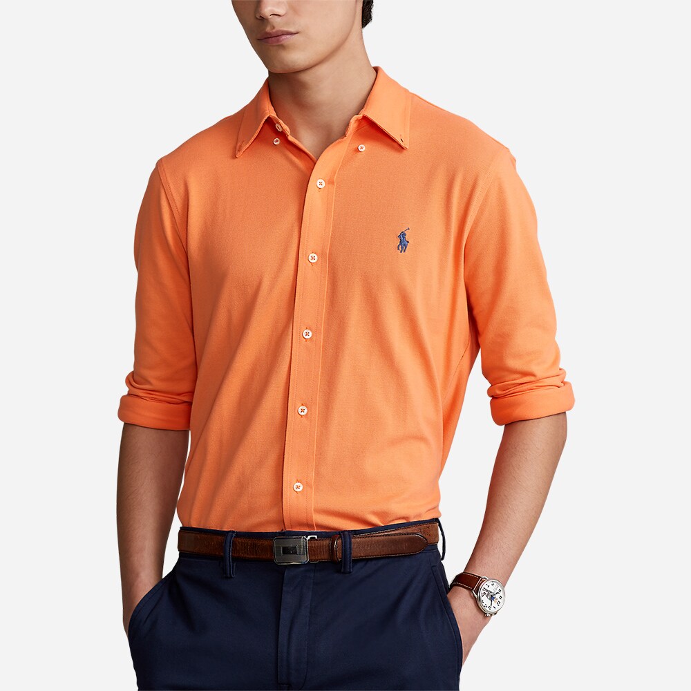 Featherweight Mesh Shirt - Orange