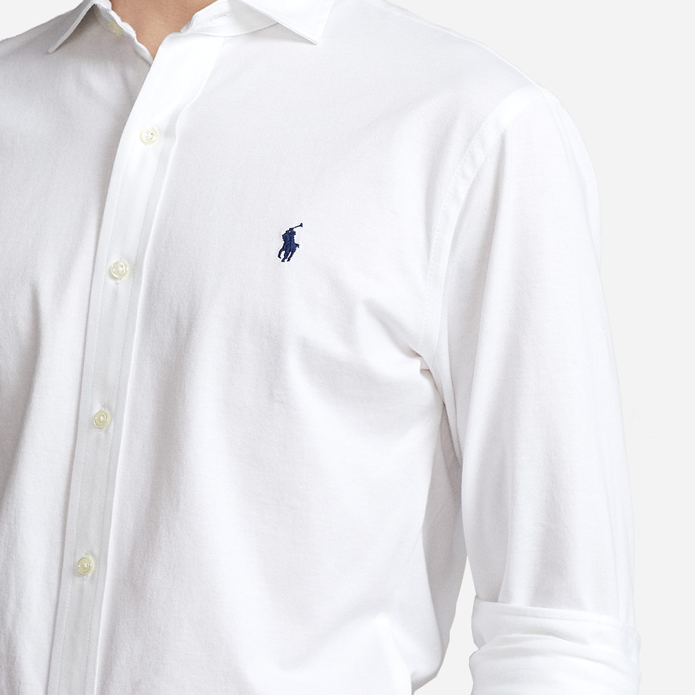 Estppcs-Long Sleeve-Sport Shirt White