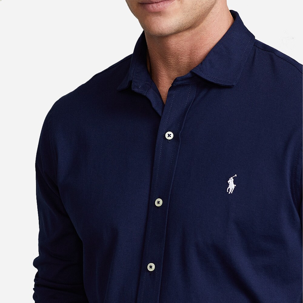 Estppcs-Long Sleeve-Sport Shirt Cruise Navy