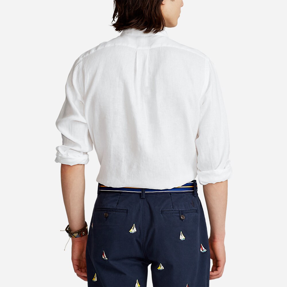 Slpsbbndppcs-Long Sleeve-Sport Shirt White