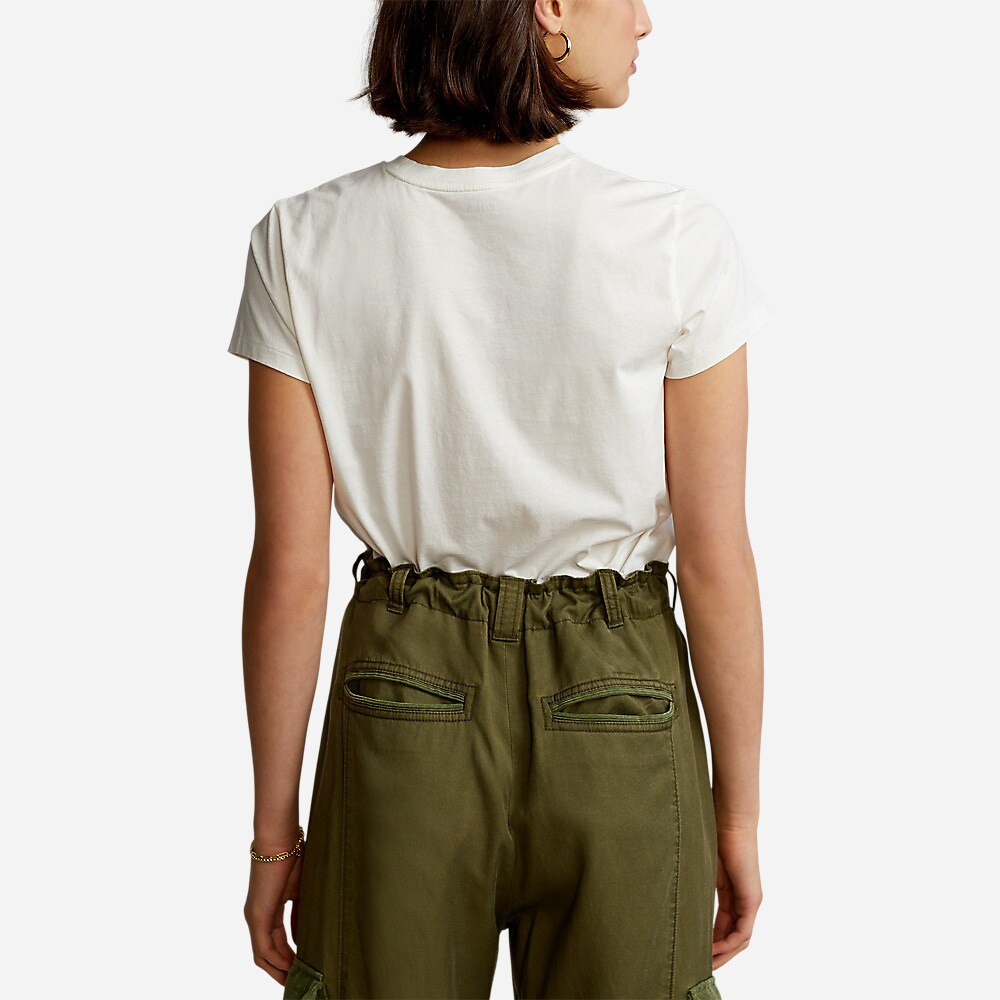 Flt Br T-Short Sleeve-T-Shirt White