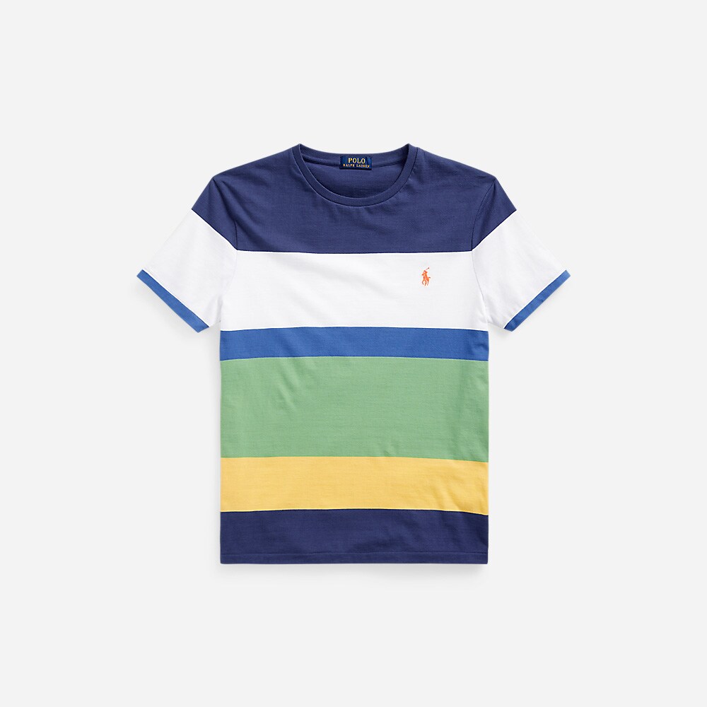 Sscncmslm3-Short Sleeve-T-Shirt Light Navy Multi