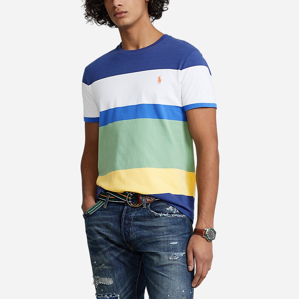 Sscncmslm3-Short Sleeve-T-Shirt Light Navy Multi