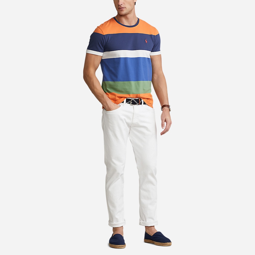 Sscncmslm3-Short Sleeve-T-Shirt May Orange Multi