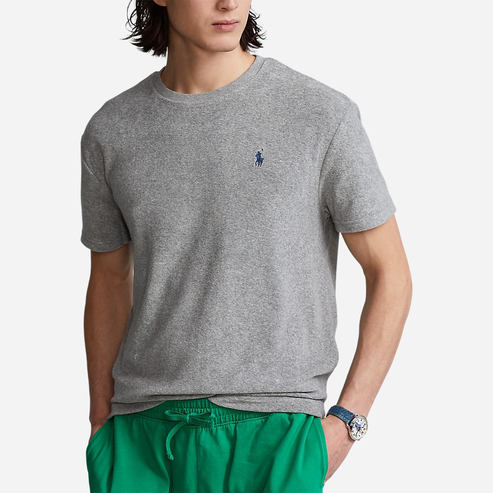 Classic Fit Terry T-Shirt Andover Heather