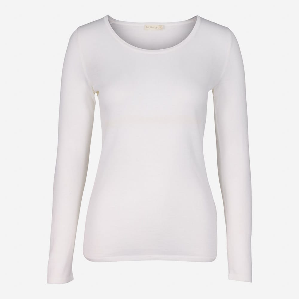 Wmn Merino Longsleev 11 Off White