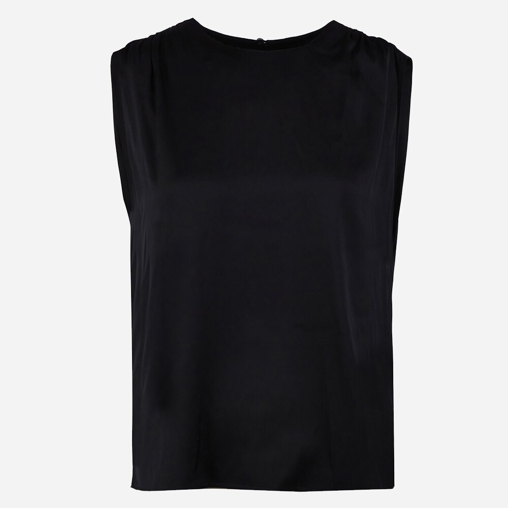 Claire Blouse Sl. Less Black