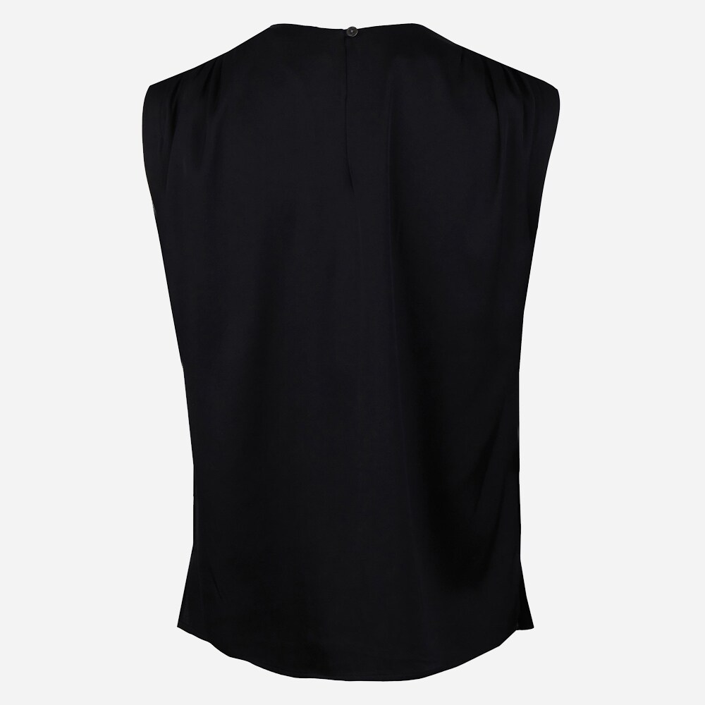Claire Blouse Sl. Less Black