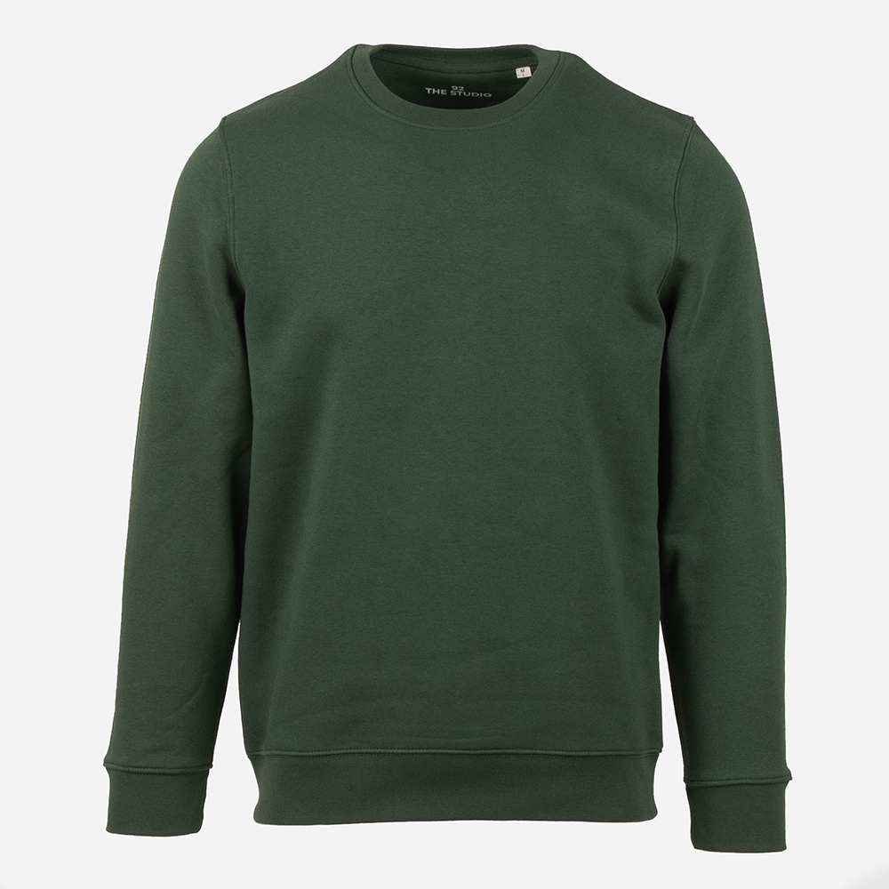 Tennis Sweatshirt -  White/Green