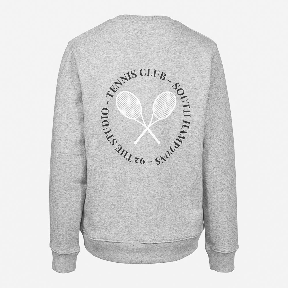 Tennis Sweatshirt -  Grey