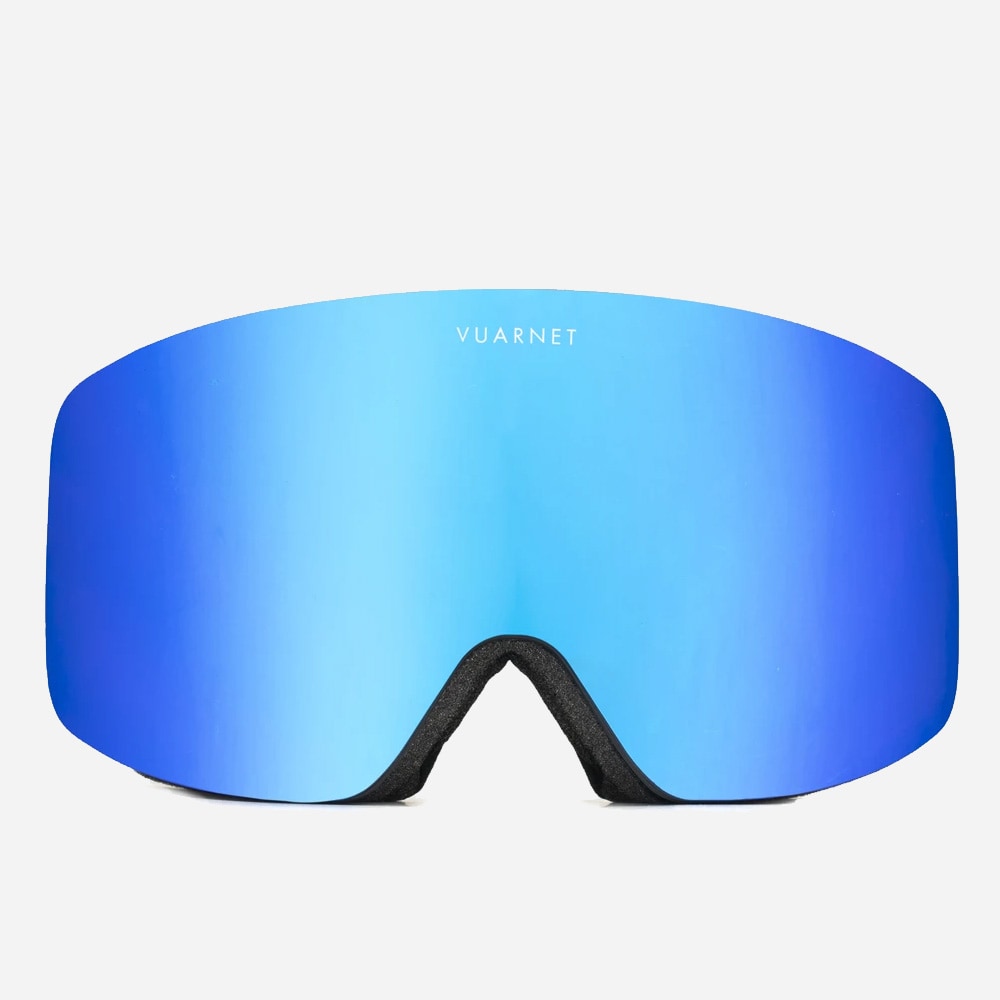 Ski Goggles Noir Mat/Ecran Gri Blu Flashed