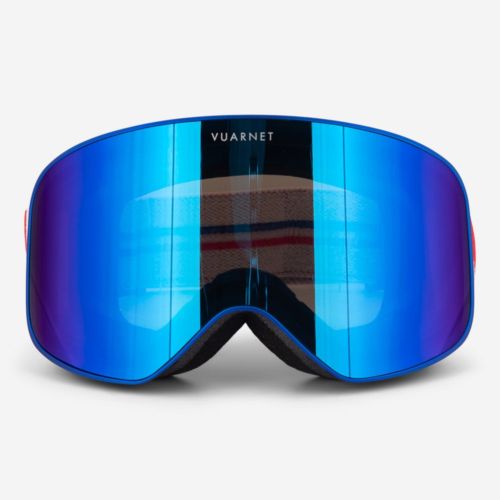 Ski Goggles Blu Mat Metal /Ecran Gri Blu F